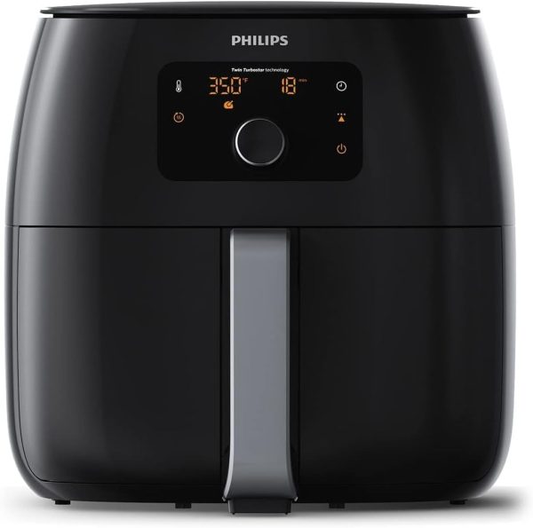 Celebrate with Us Anniversary Limited-Time & Limited-Quantity Deal AED د.إ99:Philips Premium Airfryer XXL with Fat Reduction Technology, 3 lb / 7-quart capacity, Rapid Air...