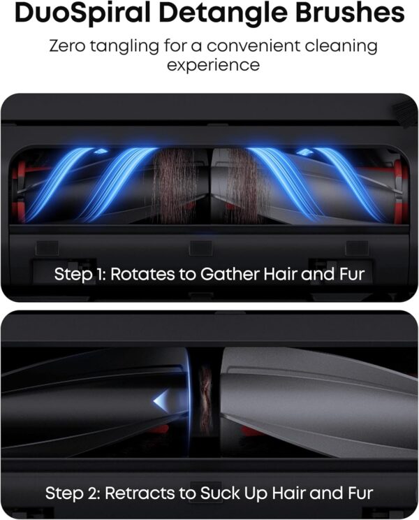 eufy E28 Omni Robot Vacuum and Mop Combo,HydroJet System,with Portable Deep Cleaner for Carpet,20,000Pa Turbo Suction,Zero-Tangling,Corner to Edge Deep Cleaning,with auto...