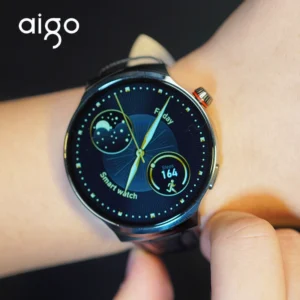 [New User Only Free Shipping]aigo V8 Smart Watch 19 HD Large Screen Bluetooth Call Men s Business Phone Watch New Arrival in Wearable Devices Category