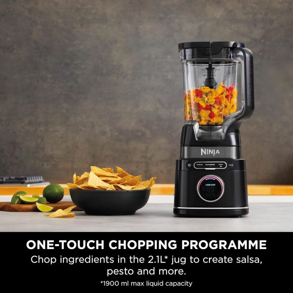 Summer Final Clearance Just AED 99د.إ:Ninja 2-in-1 Detect Power Blender Pro & Single Serve, 1200W Blender With Jug, & 2x Single Serve Cups, Blend Smoothies, Chop Vegetables &...