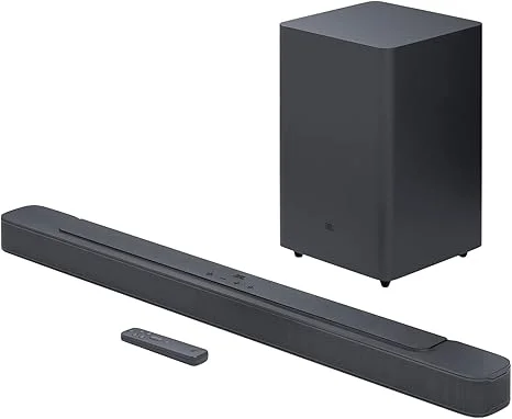 Summer Surprises AED 99.00د.إ :JBL Bar 2.1 Deep Bass (MK2) 2.1 Channel Soundbar with Wireless Subwoofer, 300W Total Power, Immersive Surround Sound, Built-In Dolby, Bluetooth...